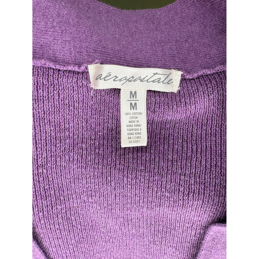 Vintage Y2K Aéropostale Single-Button Babydoll Cardigan Coquette Fairy Cottage - Picture 5 of 6